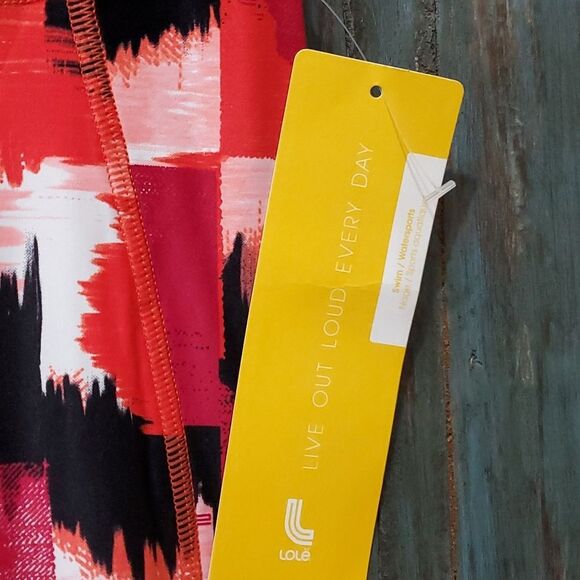 Lole Women's Cayo Ruby Mirage Leggings, Size Large,  NWT - Picture 4 of 9